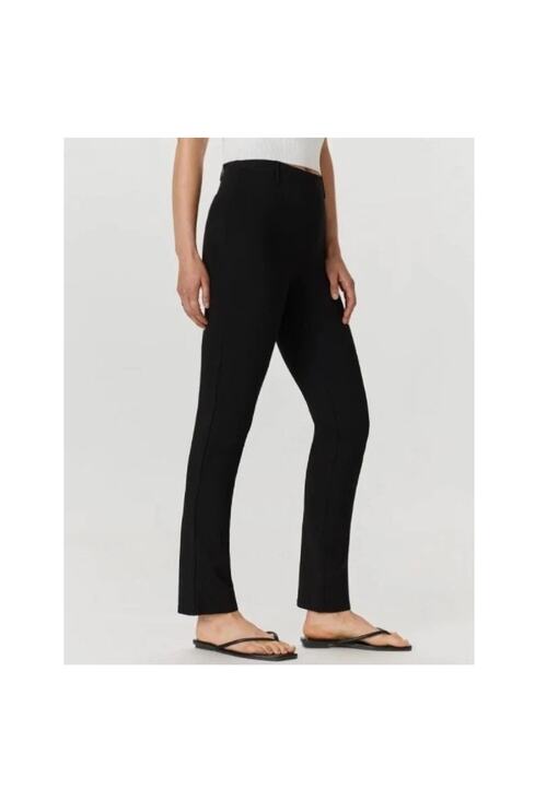 Quince Pants - NEW Quince Ultra-Stretch Ponte Straight Leg Pants Black (XS)